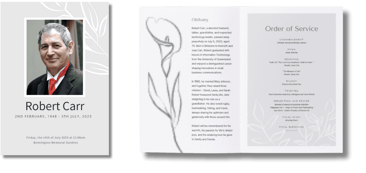 Step 1 - Design template options